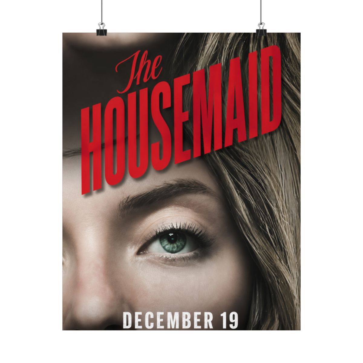 The Housemaid Poster Sydney Sweeney Amanda Seyfried | Freida McFadden - alternate angle 2, merchandise