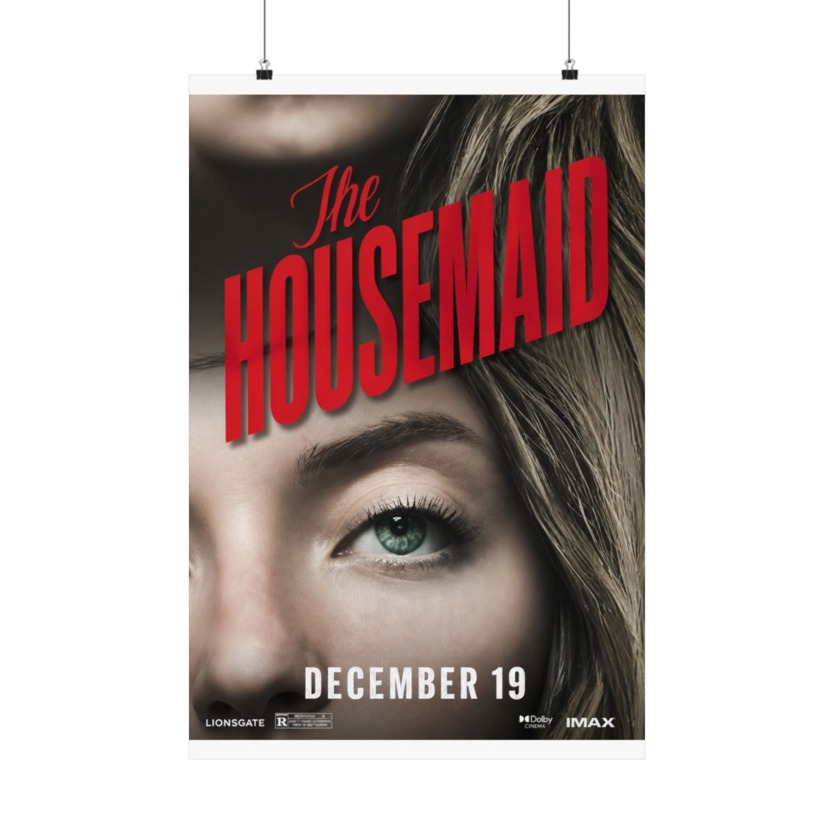 The Housemaid Poster Sydney Sweeney Amanda Seyfried | Freida McFadden